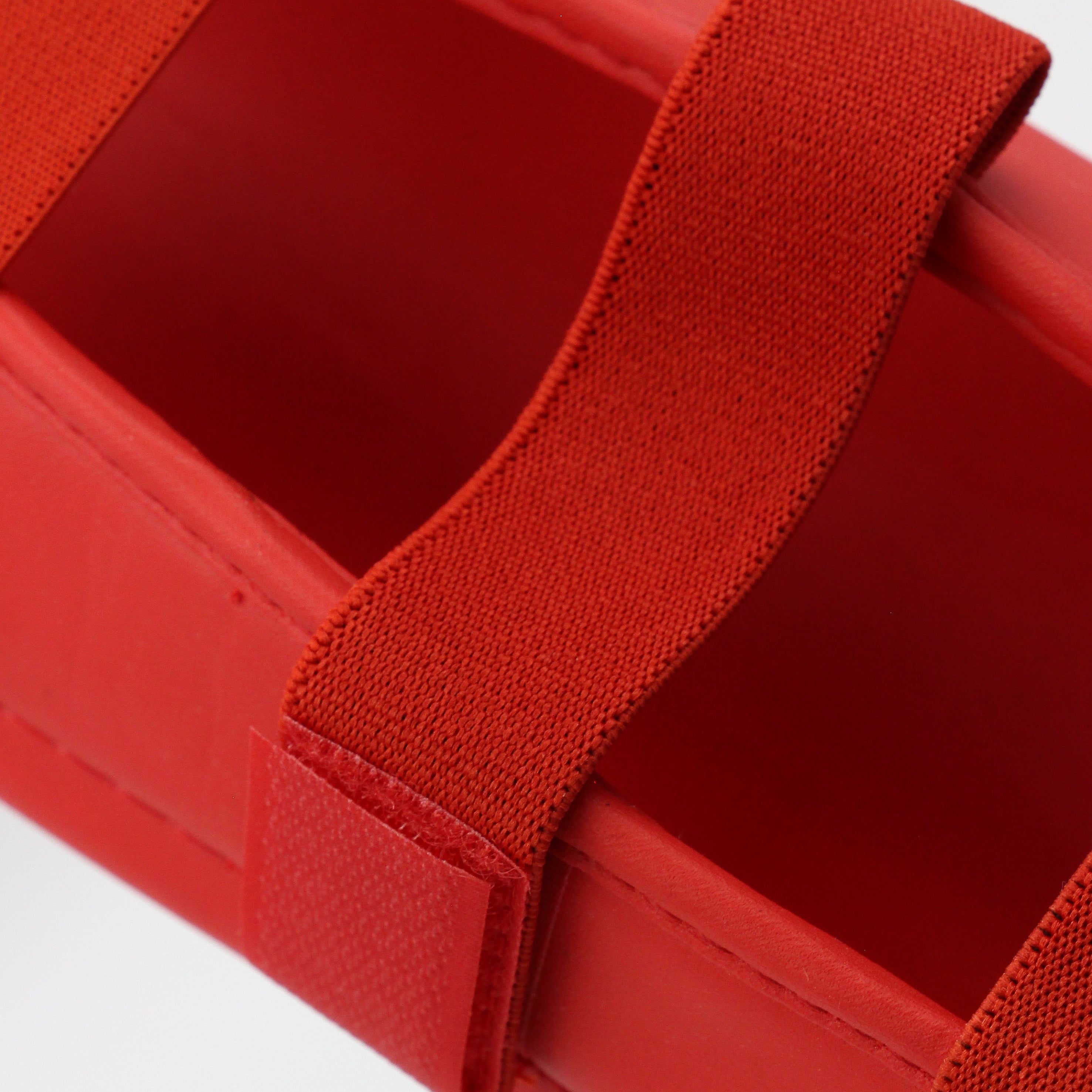 Benbeskytter m. fod - Adidas - WKF - Rød