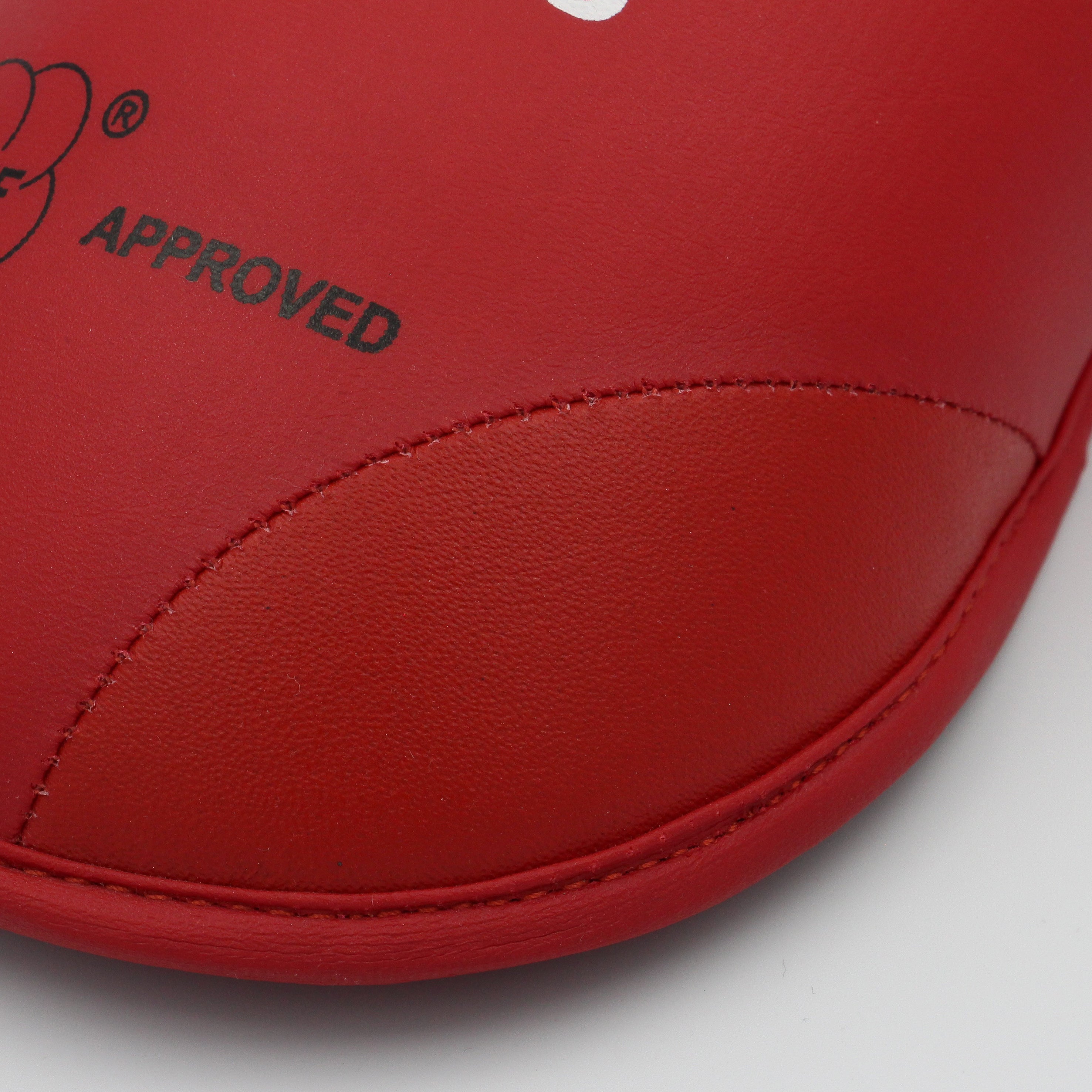 Benbeskytter m. fod - Adidas - WKF - Rød