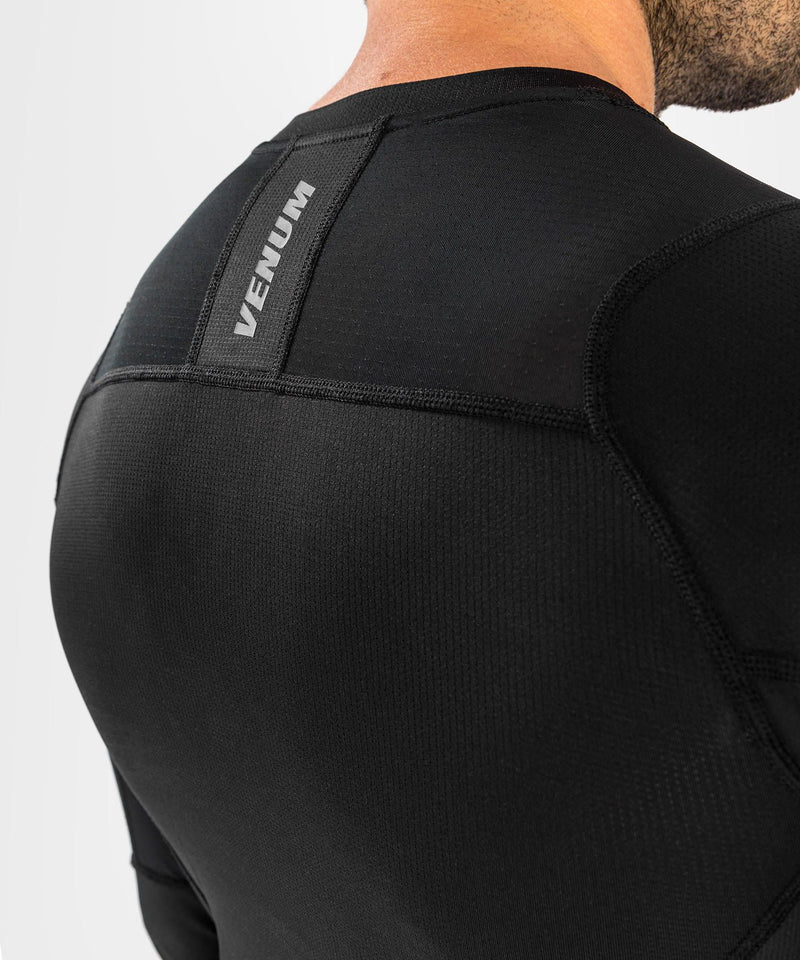 Rash Guard - Venum - 'G-Fit Air' - Långärmad - Svart