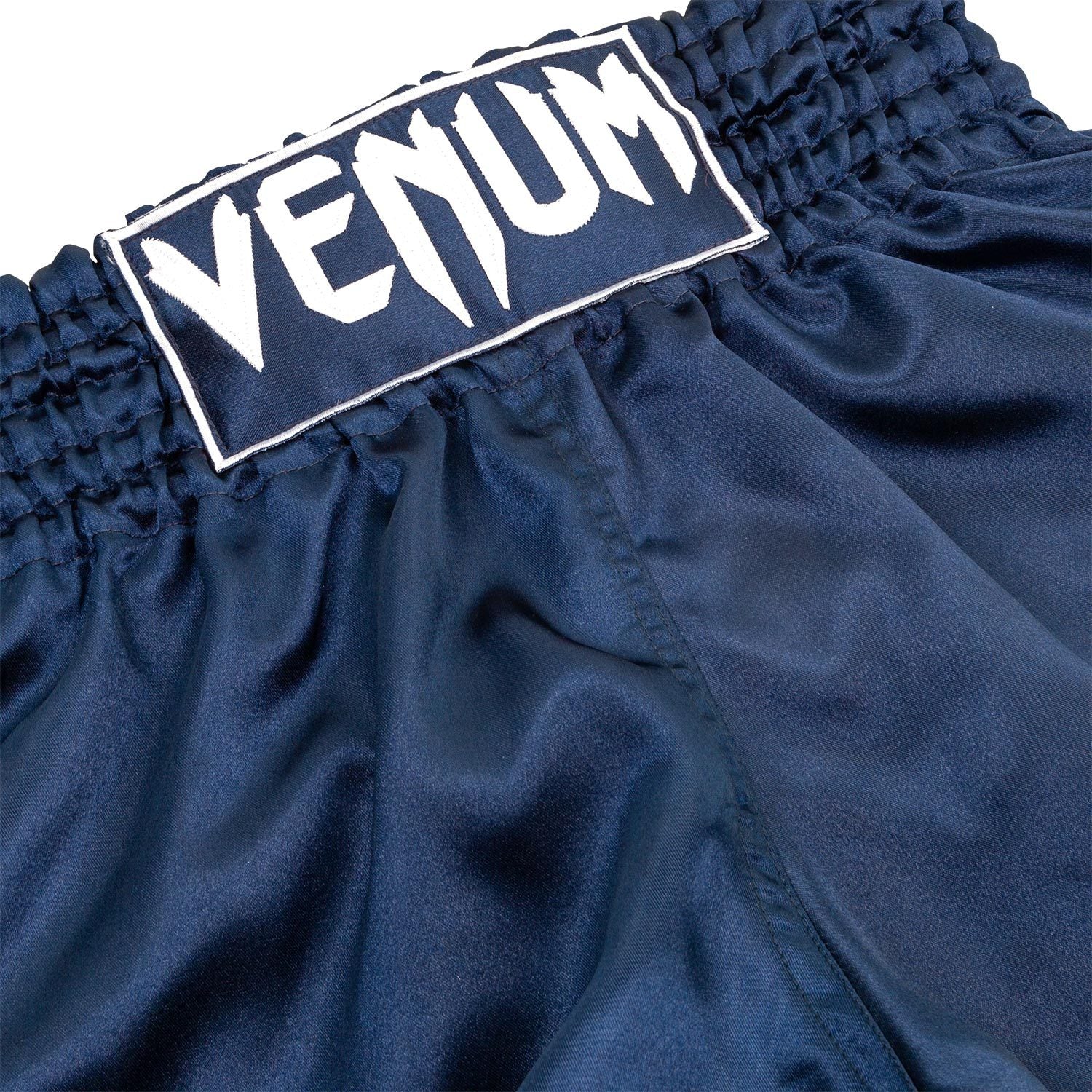 Muay Thai Shorts - Venum - 'Classic' - Marinblå-Vit