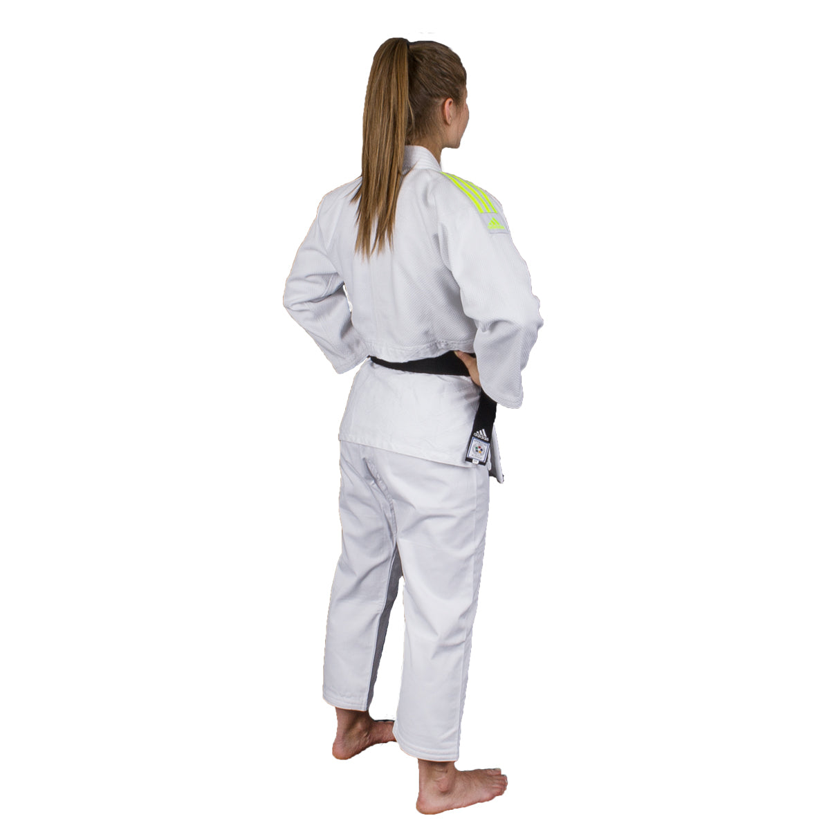 Judo Uniform - Adidas Judo - 'Quest J690' - Vit-Gul