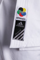 Karatedräkt - Adidas Karate - 'K380J ' - WKF - Vit