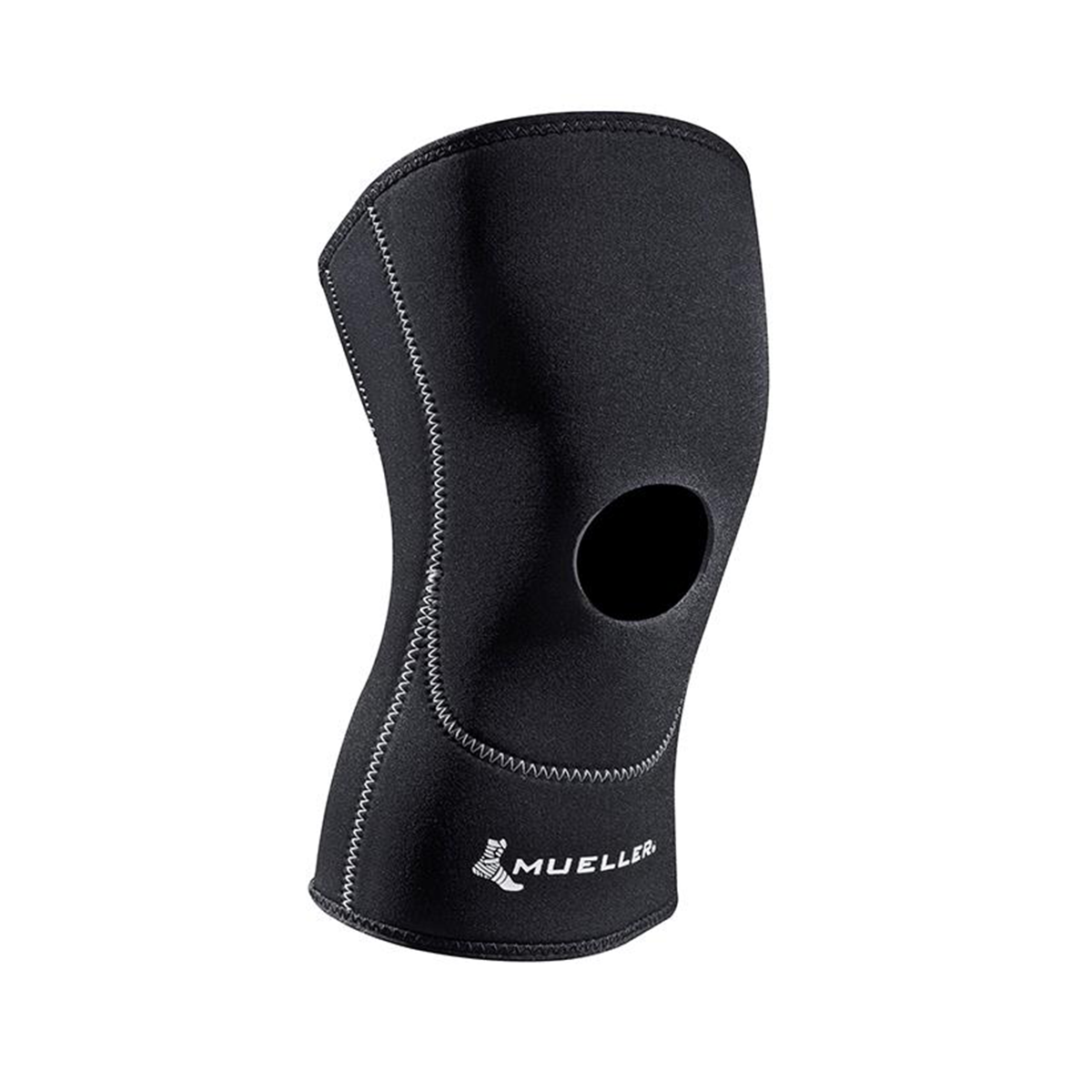 Knäskydd - Mueller - Neopren med hål - Svart