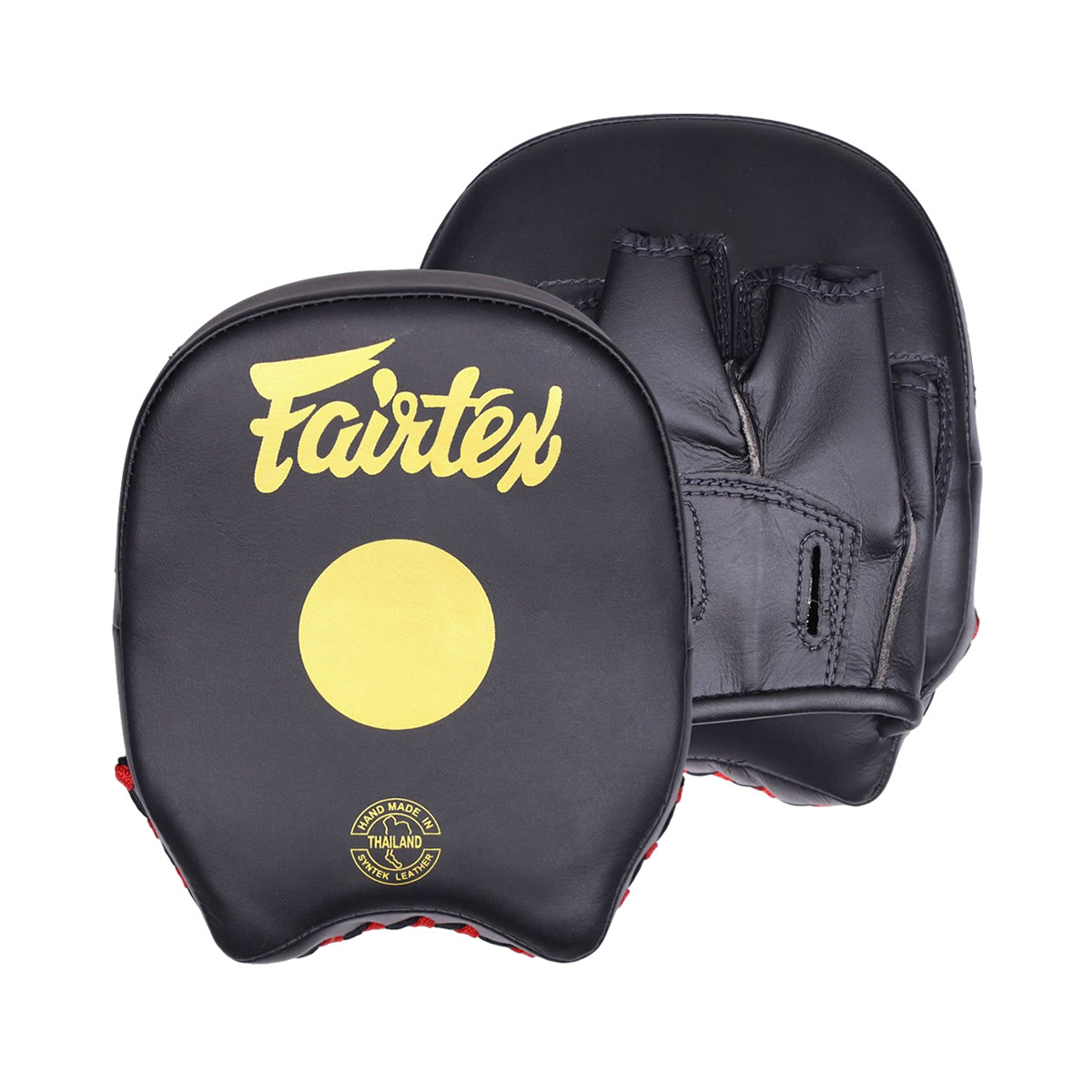Focus Mitts - Fairtex - 'FMV14' - Svart-Guld