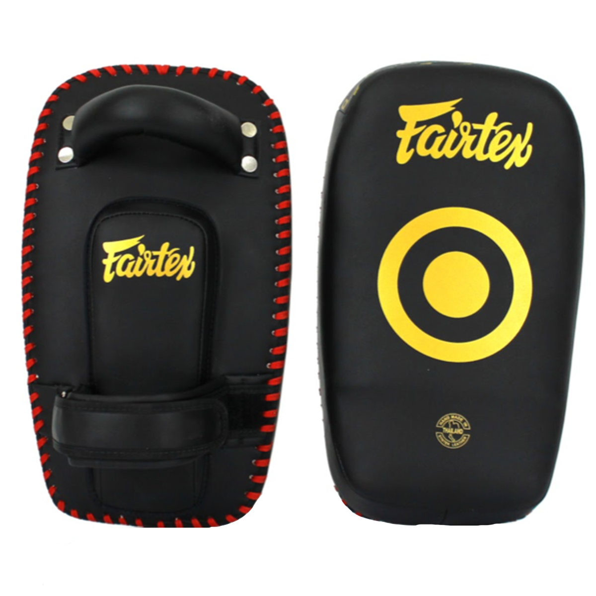 Thaipads - Fairtex - 'KPLC6' - Svart-Guld