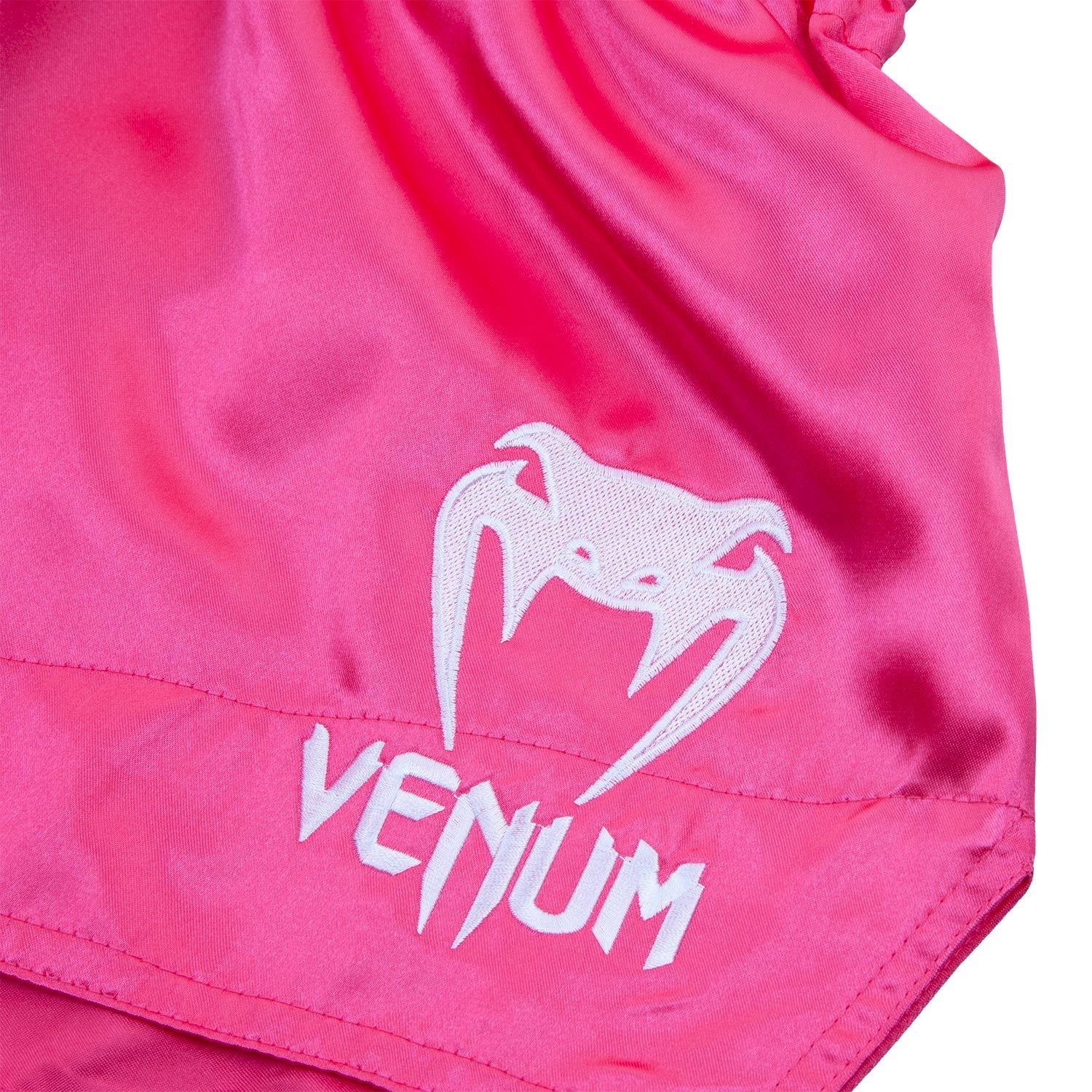 Muay Thai Shorts - Venum - 'Classic' - Rosa-Vit