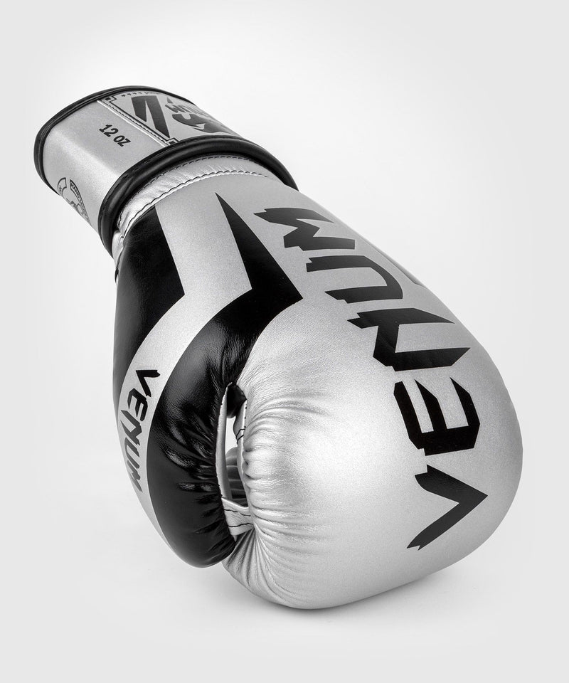 Boxningshandskar - Venum - 'Elite' - Silver-Svart
