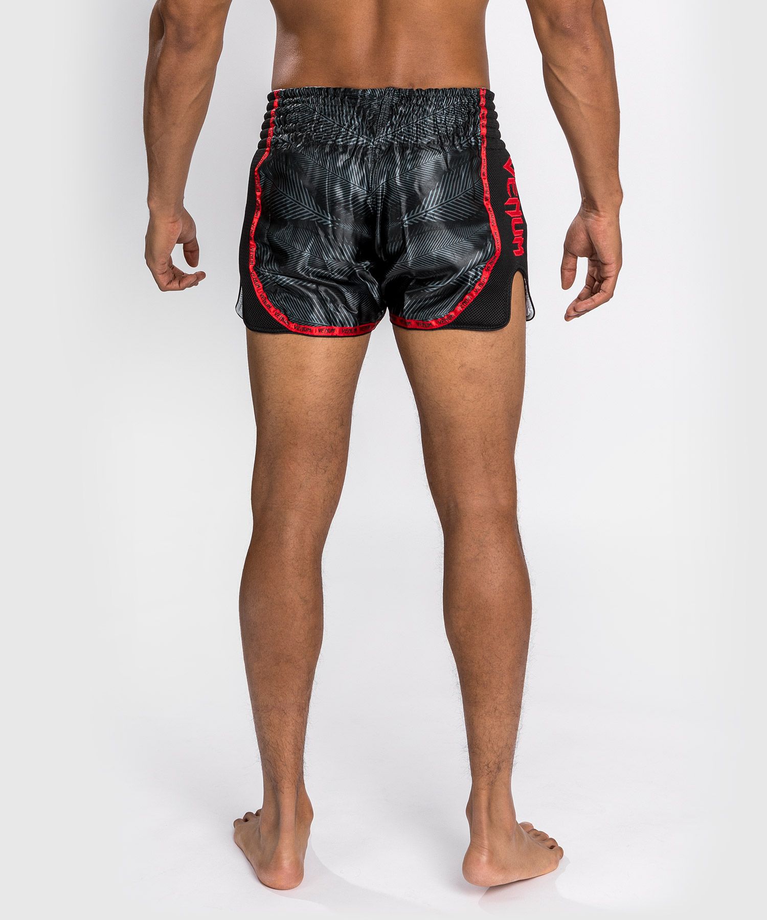Muay Thai Shorts - Venum - 'Phantom' - Svart-Rød