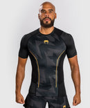 Rashguard - Venum - Razor - Korta ärmar - Svart/Guld