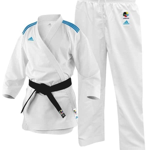 Karatedräkt - Adidas Karate - 'AdiZero' - WKF - Vit