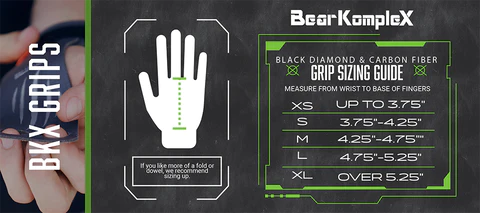 Grips - Bear Komplex -  '3 Hole - Black Diamond'