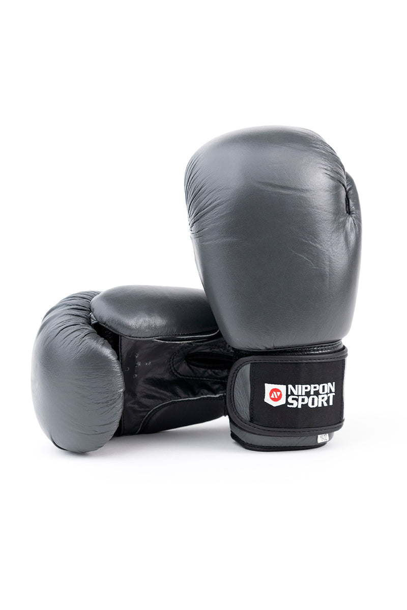 Boxningshandskar - Nippon Sport - ”Pro revamped” - Mörkgrå