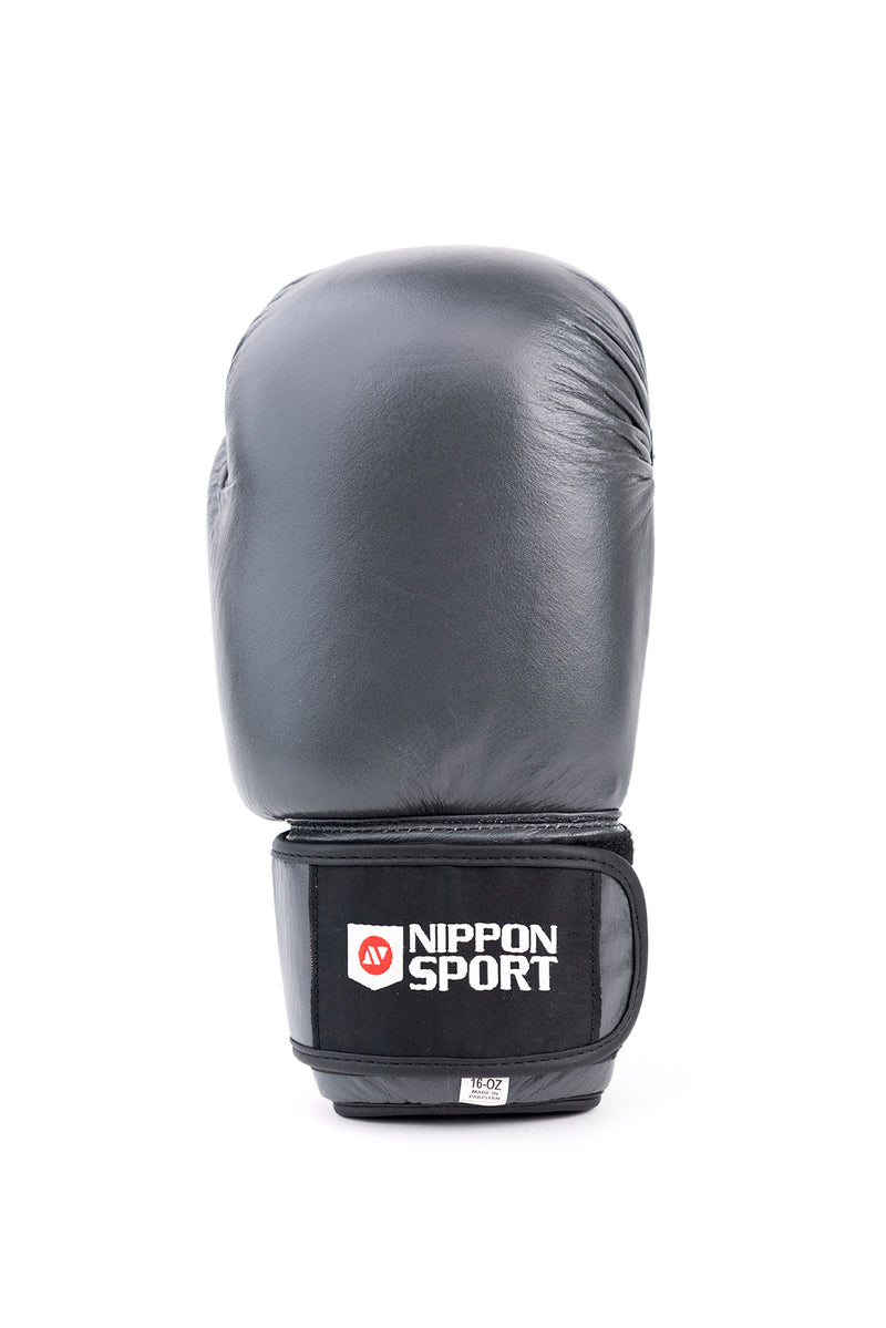 Boxningshandskar - Nippon Sport - ”Pro revamped” - Mörkgrå