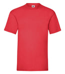 T-Shirt - Fruit of the Loom - 'Valueweight T' - Rød