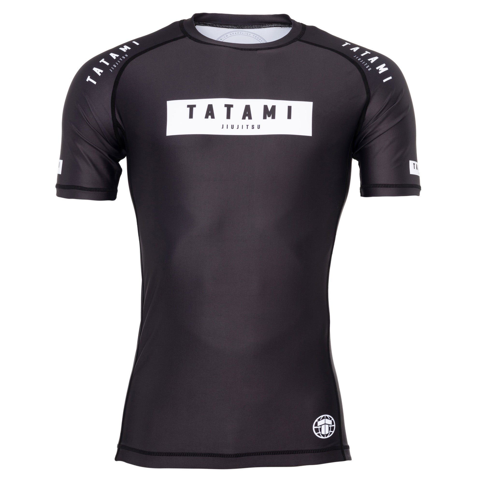 Rashguard - Tatami Fightwear - Athlete - Kortärmad - Svart