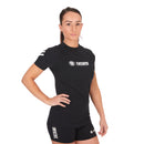 Rash Guard - Dam - Tatami Fightwear - 'Impact' - Kortärmad - Svart