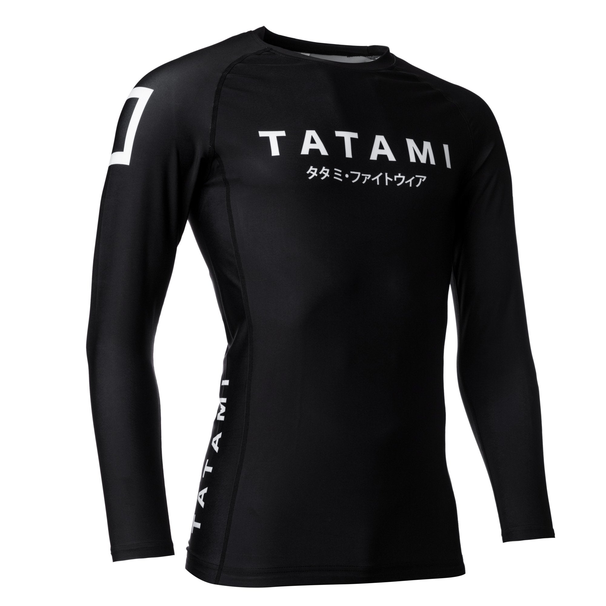 Rashguard - Tatami Fightwear - Katakana - Långärmad - Svart