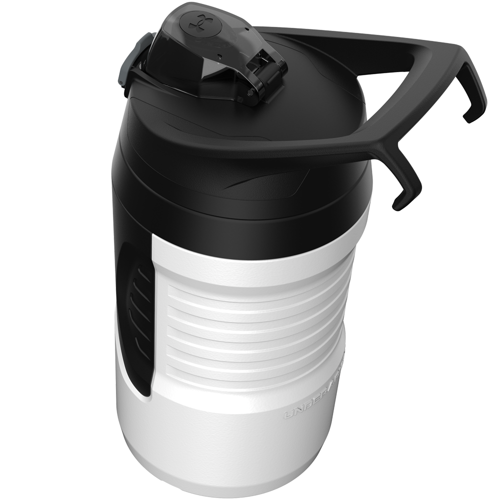 Water bottle - Under Armour - Playmaker Jug - 0,95 l - White