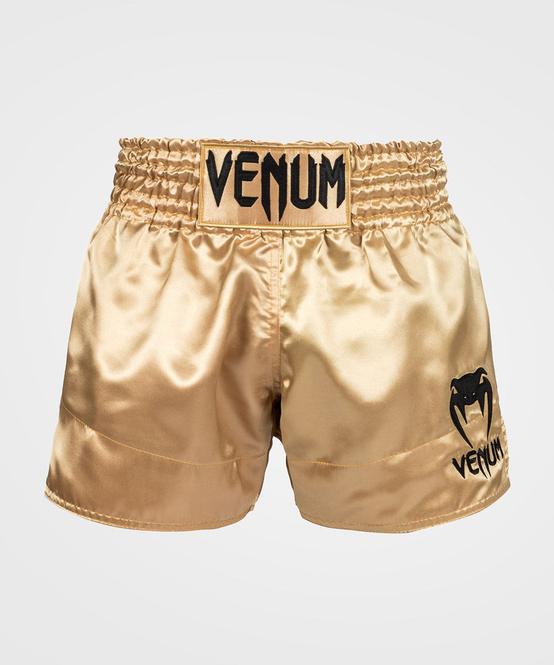 Muay Thai Shorts - Venum - 'Classic' - Guld-Svart