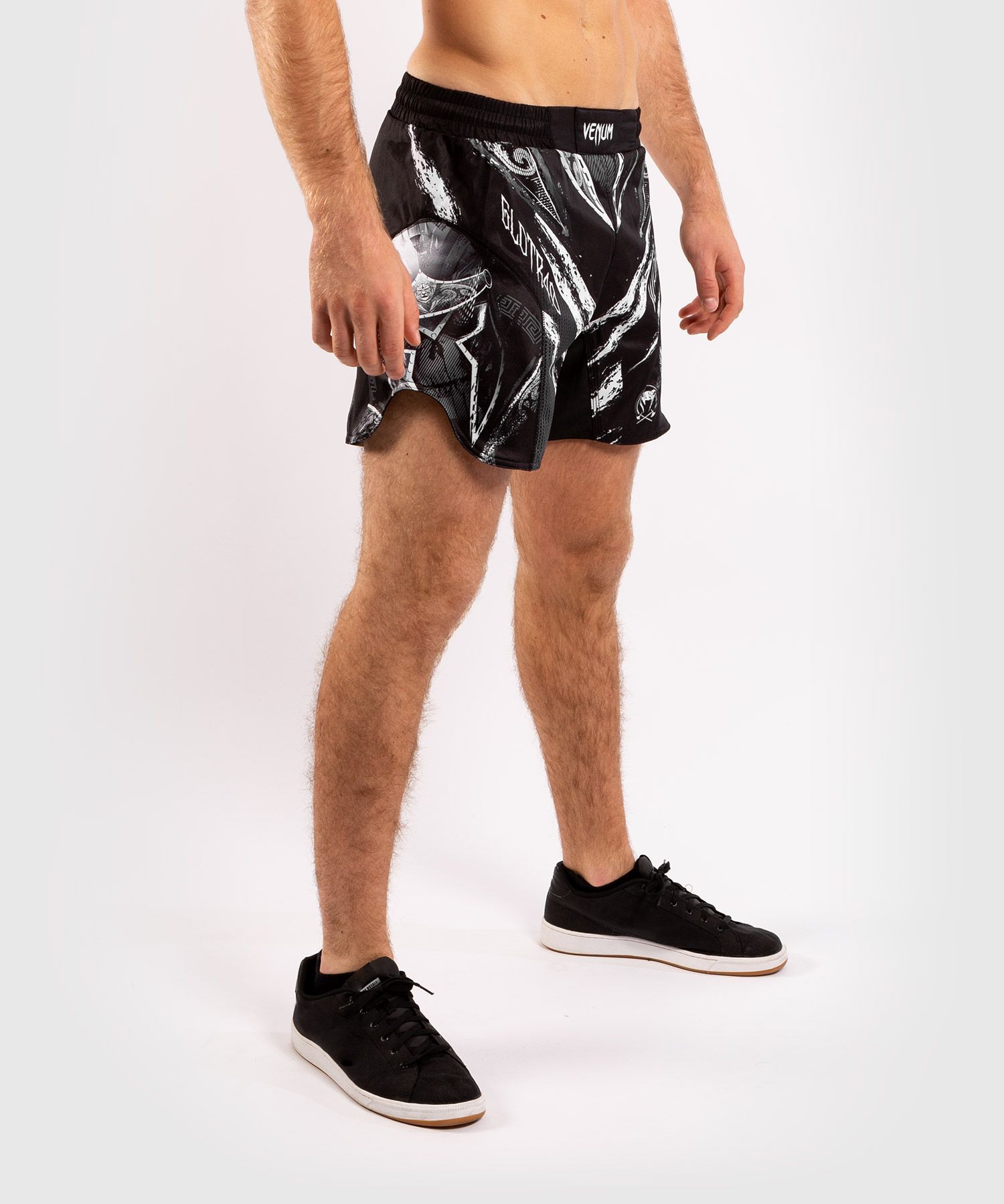 Fight Shorts - Venum - 'GLDTR 4.0' - Svart-Vit