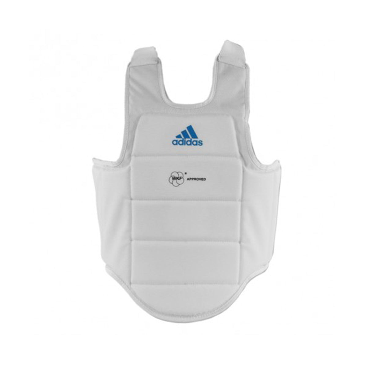 Kampväst - Adidas Karate - WKF - Vit-Blå