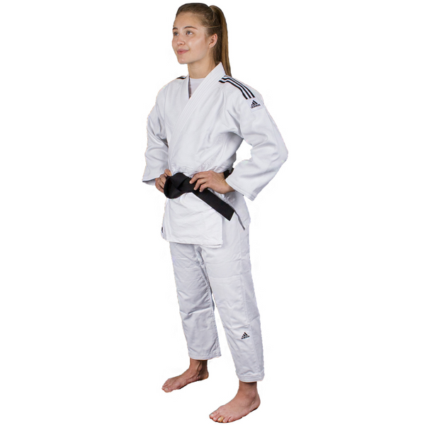 Judo Uniform - Adidas Judo - 'Quest J690' - Vit-Svart