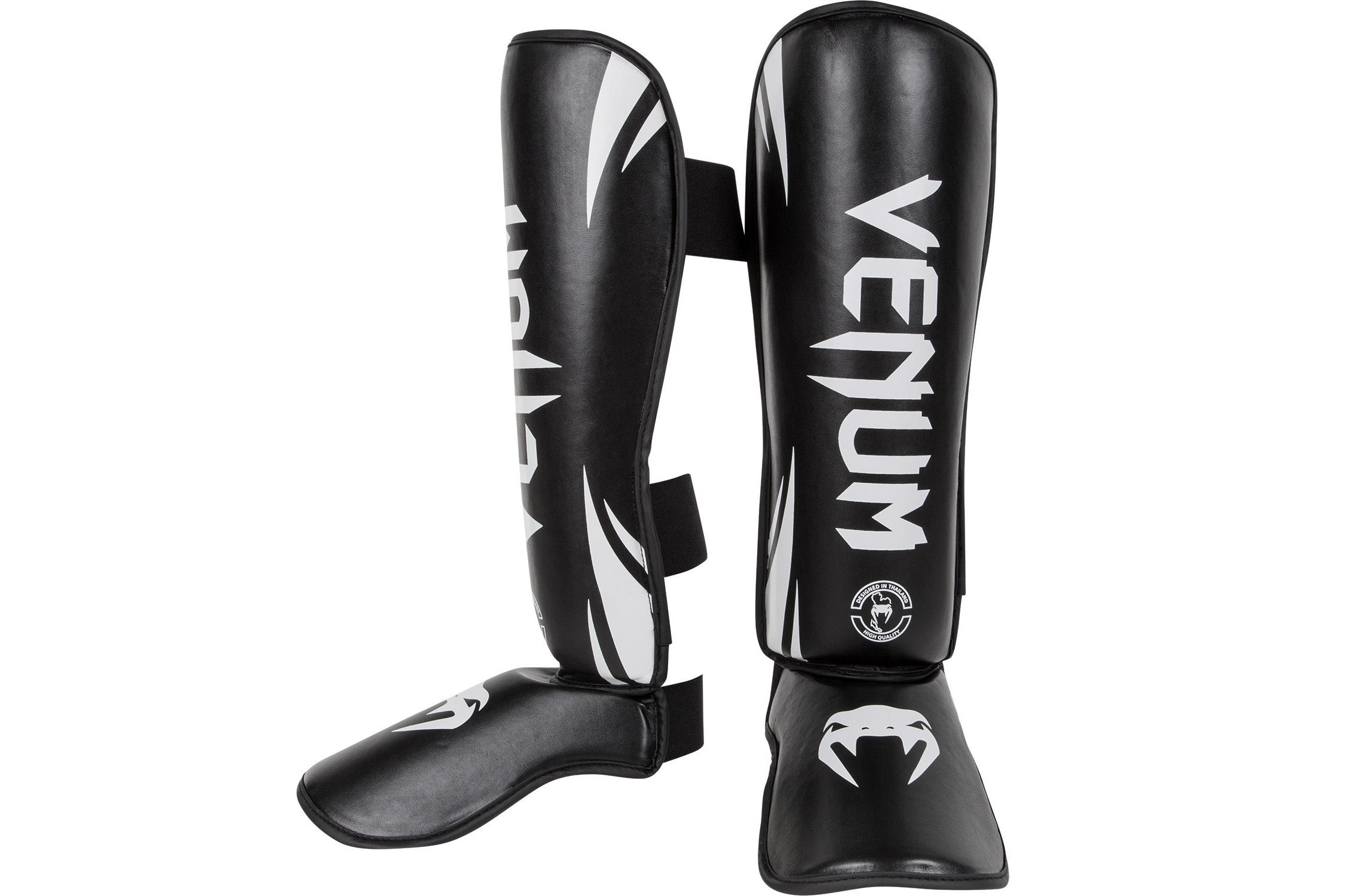 Benbeskytter - Venum Challenger Shinguard - Sort/Hvid