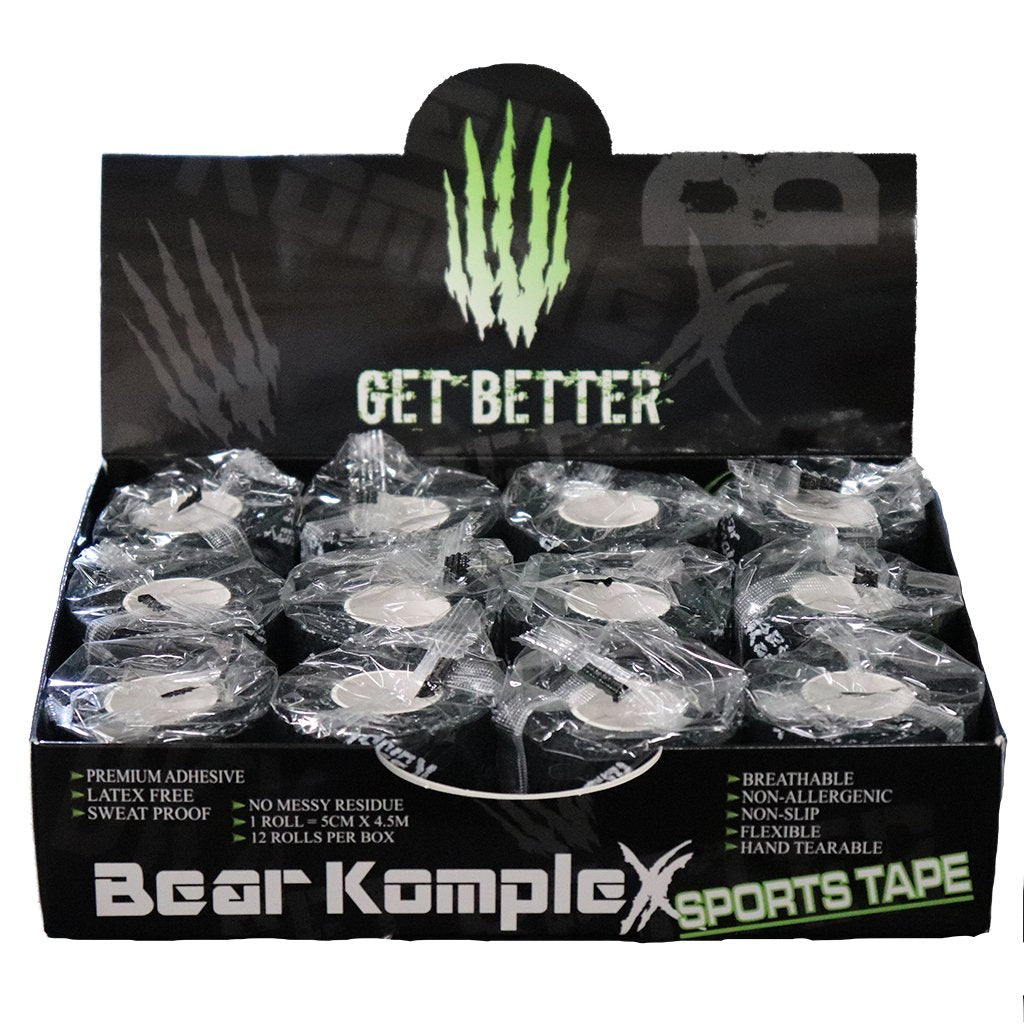 Sports Tape - Bear KompleX - '5cm' - Svart