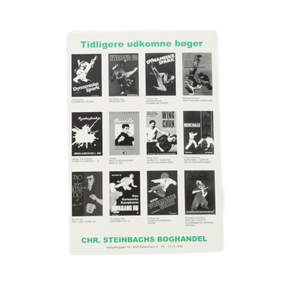 Bog - Bruce Lee´s Kampmetode "Teknisk Færdighed"