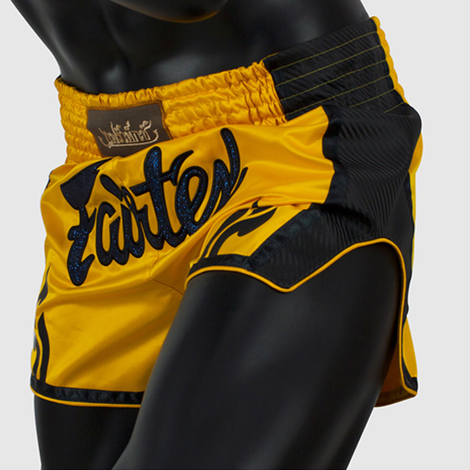 Muay Thai Shorts - Fairtex - 'BS1701' - Gul