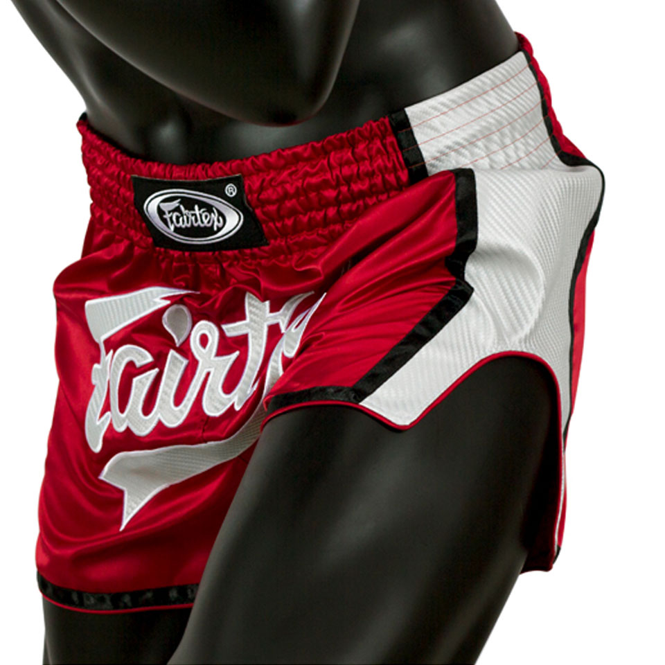Muay Thai Shorts - Fairtex - 'BS1704' - Röd