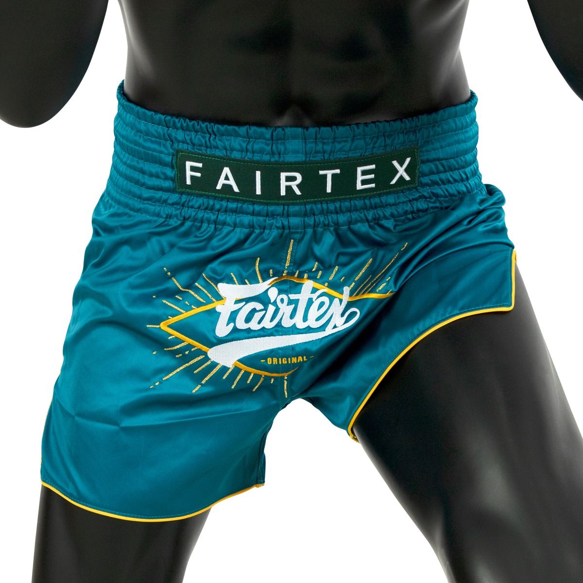 Muay Thai Shorts - Fairtex - 'BS1907' Focus - Green