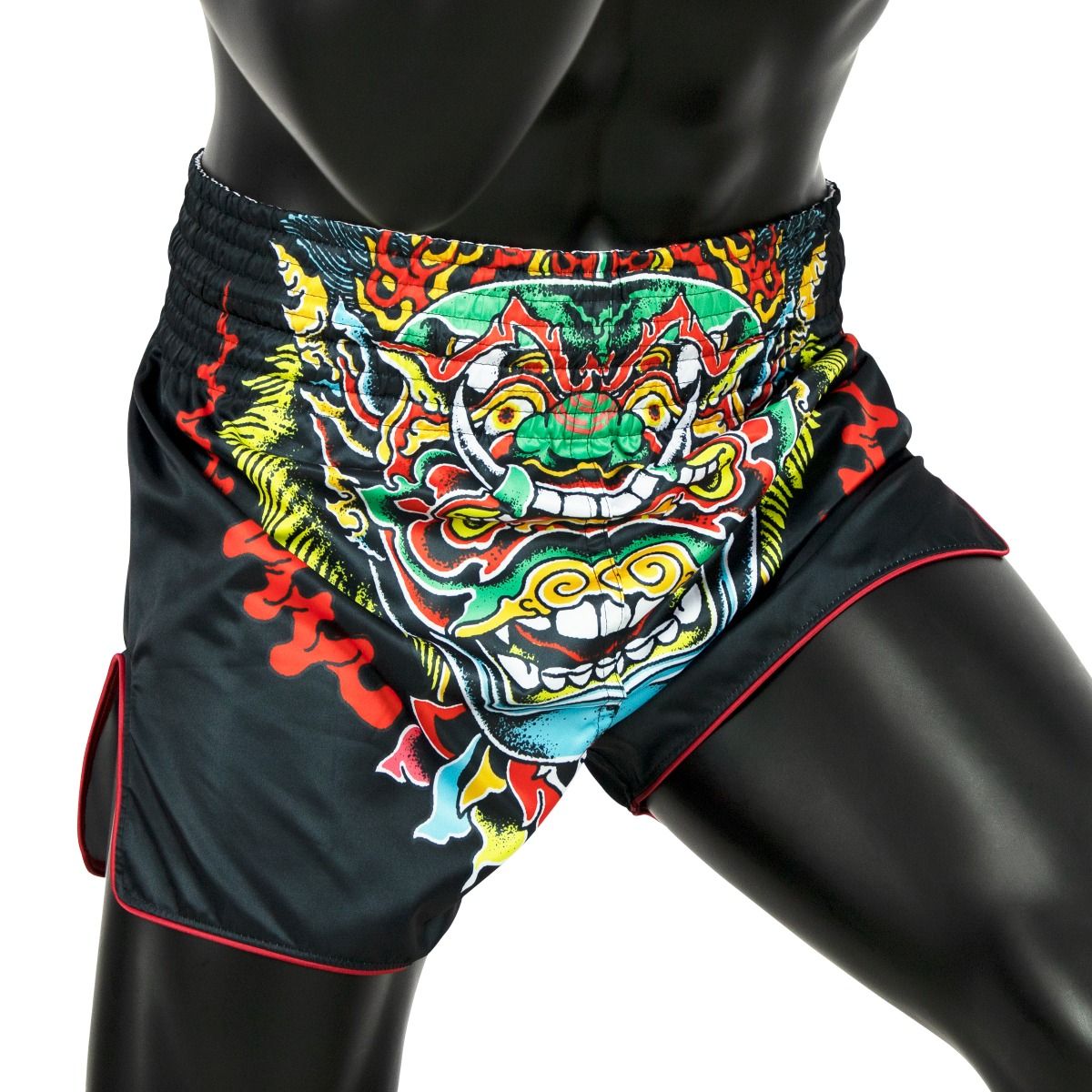 Boxningsshorts - Fairtex - 'BS1912’ - ‘Kabuki' - Svart
