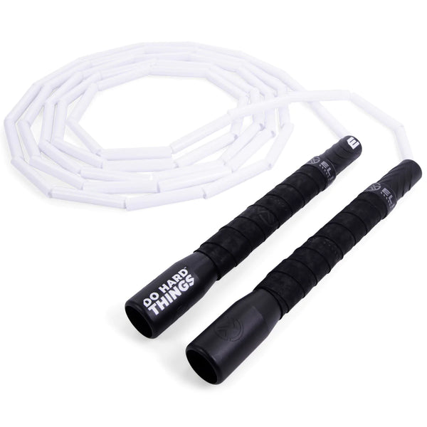 Hopprep - EliteSRS - 'Heavy Beaded' - vit/svart