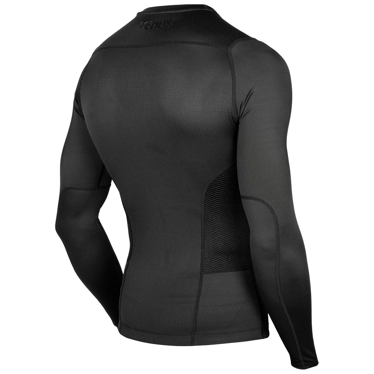 Rash Guard - Venum - 'G-Fit' - Långärmad - Svart