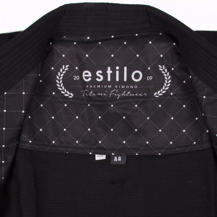BJJ gi - Ladies Estilo 6.0 Black & Black - Sort / Sort