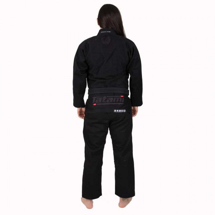 BJJ gi - Ladies Estilo 6.0 Black & Black - Sort / Sort