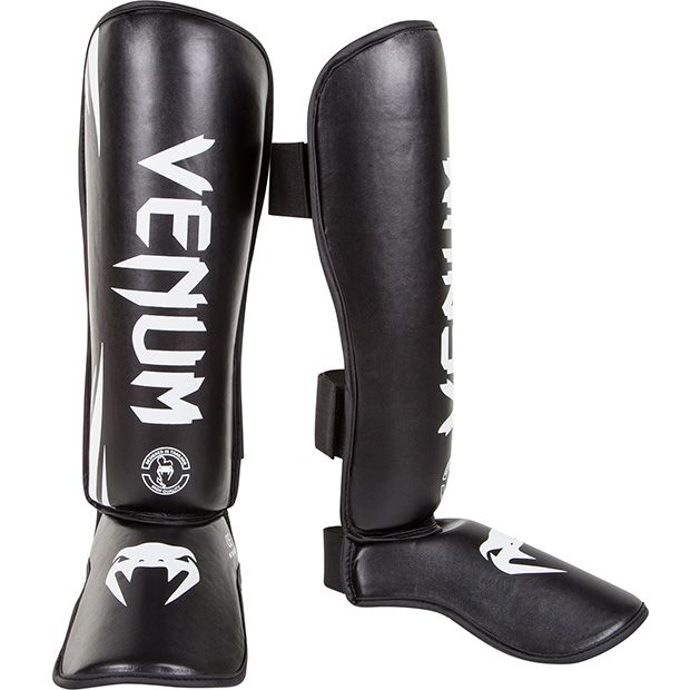 Benbeskytter - Venum Challenger Shinguard - Sort/Hvid