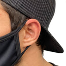 Facemask - Nippon Sport - 'Passion Logo' - Svart