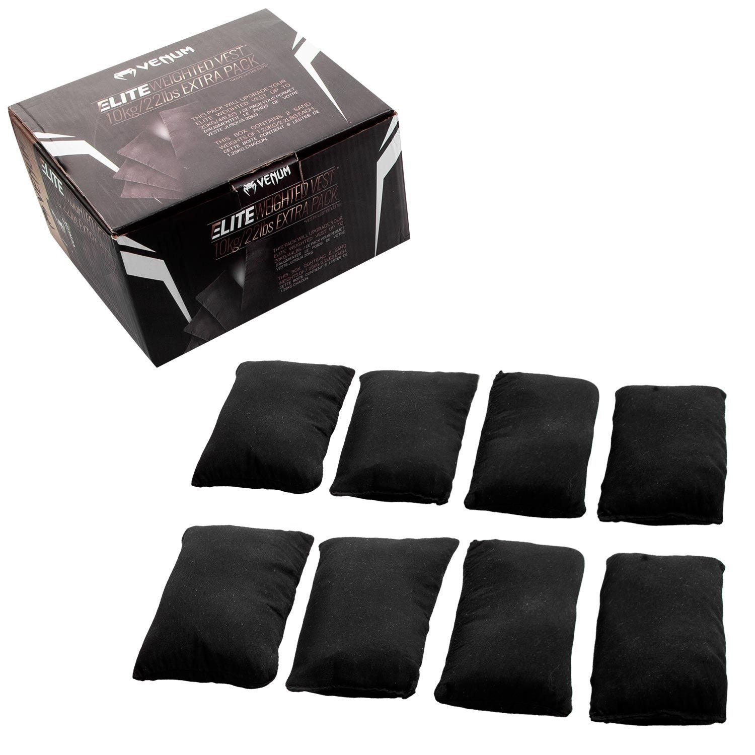Viktväst - Venum - 'Extra vikter – 10 kg' - Svart