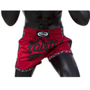 Muay Thai Shorts - Fairtex - 'BS1703' - Svart-Röd