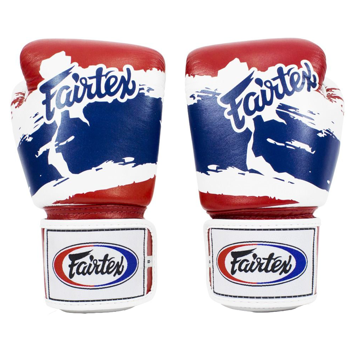 Boxningshandskar - Fairtex - 'BGV1' - Vit - Thai Flag