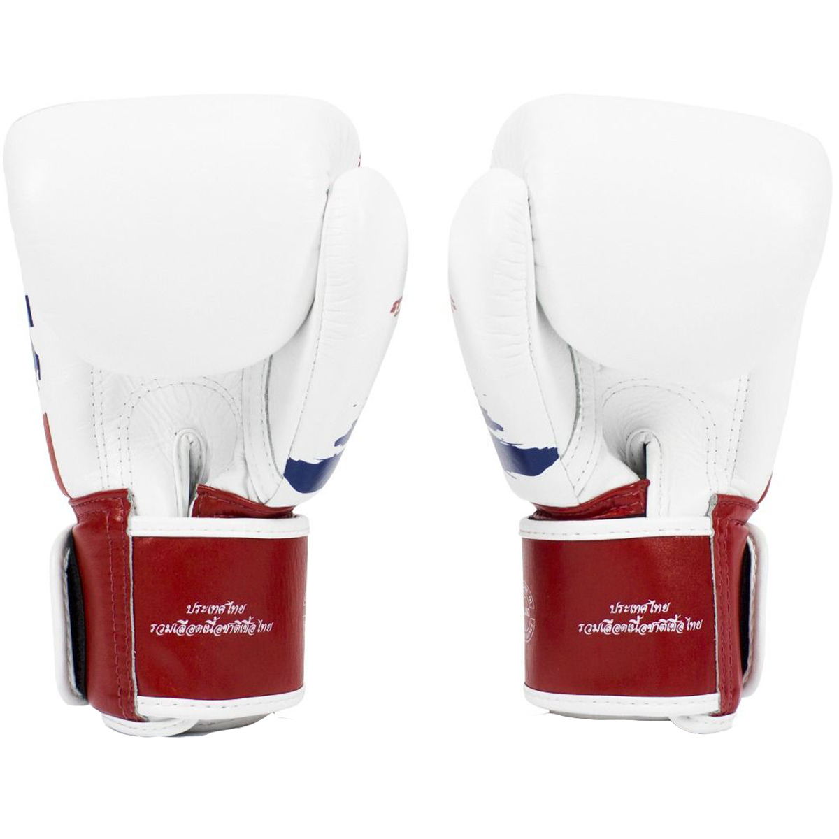 Boxningshandskar - Fairtex - 'BGV1' - Vit - Thai Flag