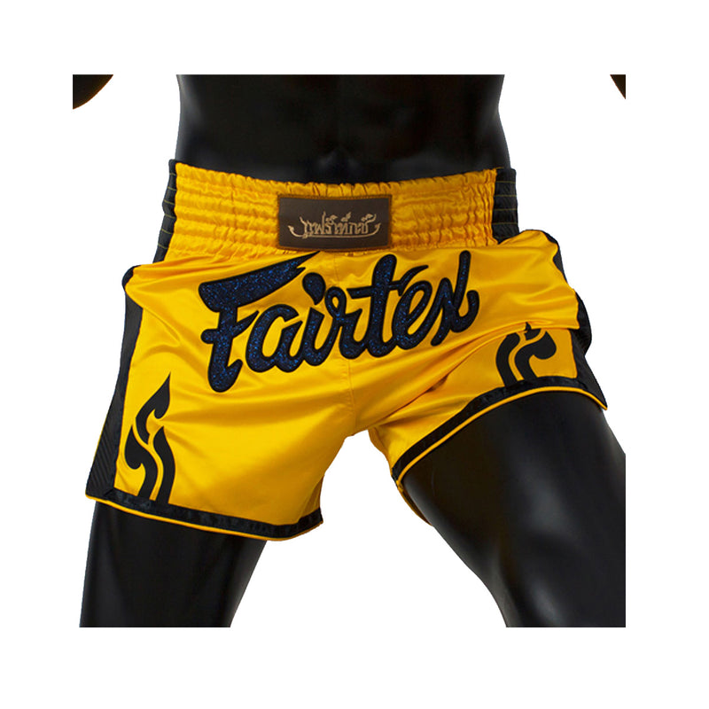 Muay Thai Shorts - Fairtex - 'BS1701' - Gul