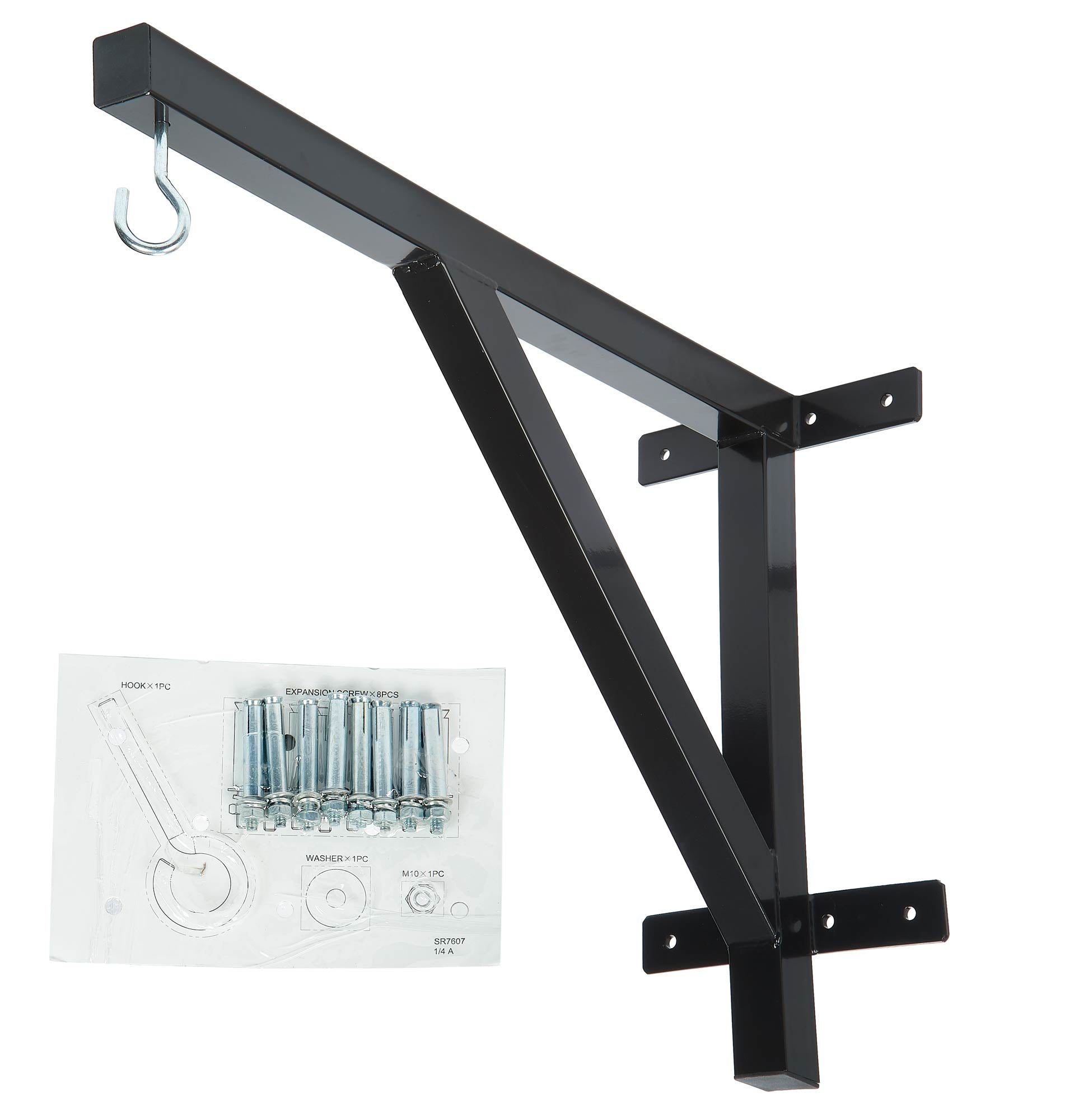 Sandsäcksupphängning - Ju Sport - Extra stark Pro Galge - Svart