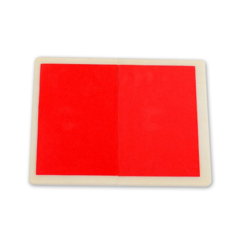 Gennembrydningsbræt, Rød, Hård