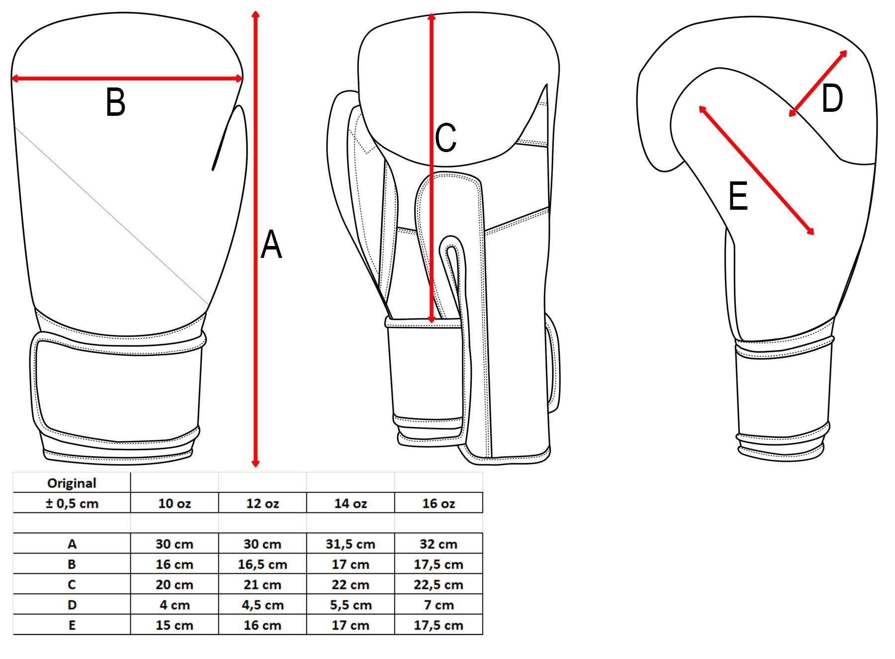 TOP TEN Superfight 3000 Boxningshandskar - Svart