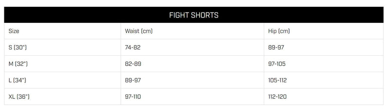 Fightshorts - Hayabusa - 'Icon Mid-Length' - Rød/Vit