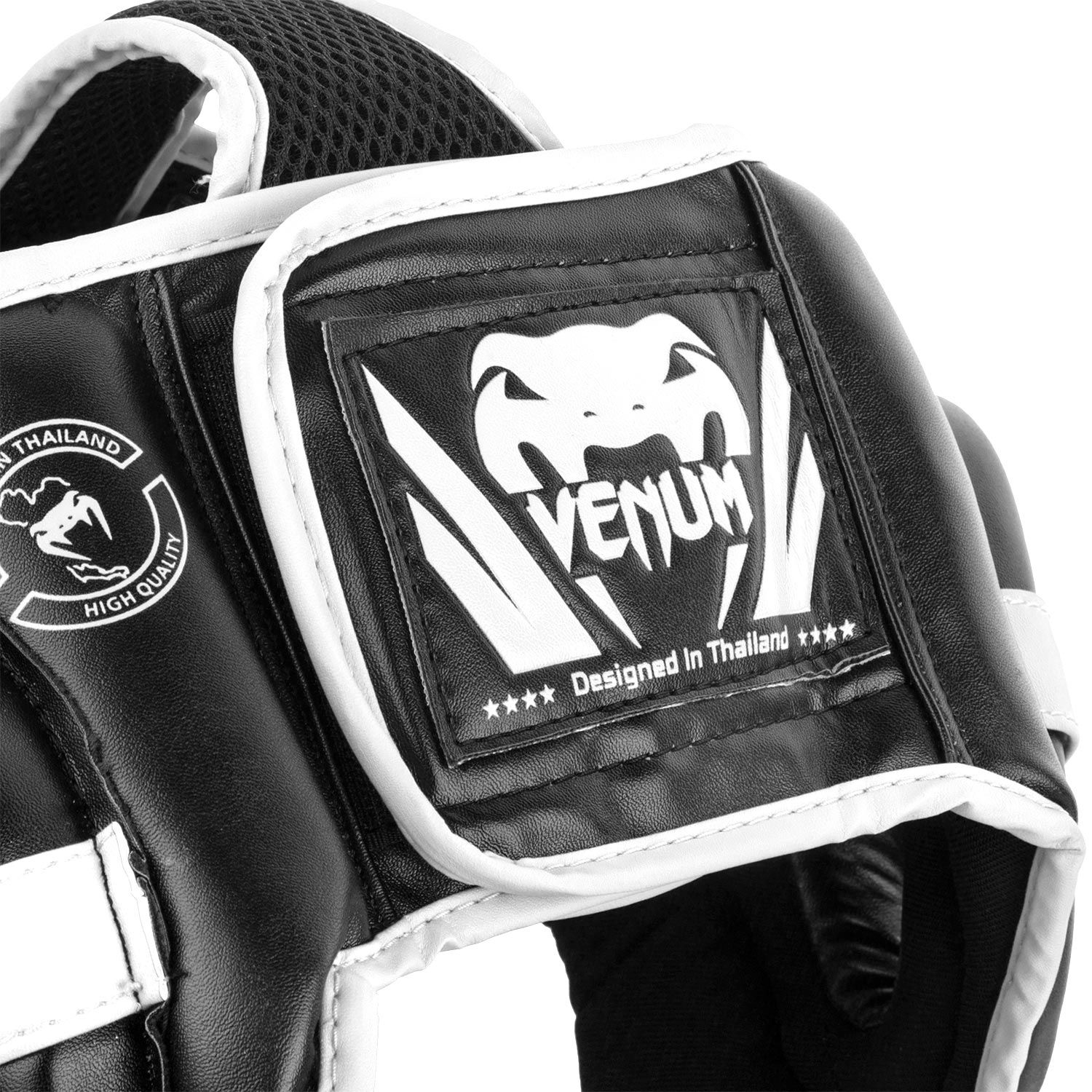 boxing helmet - Venum - Challenger Open Face - Black/White