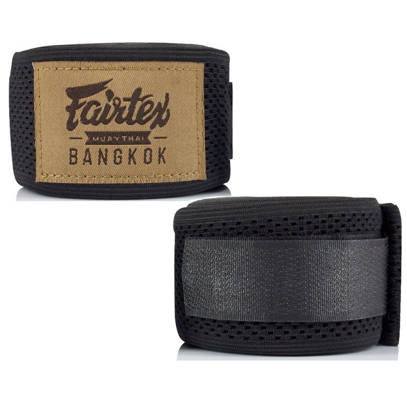 Handwraps - Fairtex - 'HW4' - 4.5m - Svart